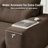 Modern 82" Corduroy Loveseat Sofa Couch for Living Room-1948105946