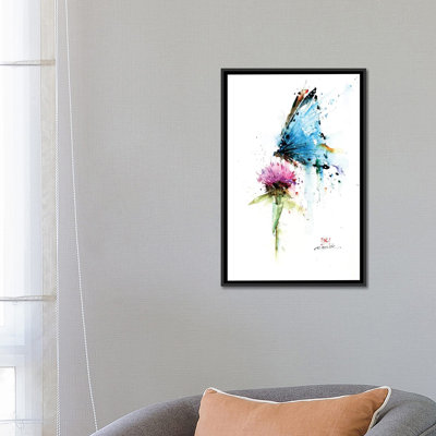 «Butterfly and Thistle» par Dean Crouser - reproduction d'art