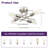 Hannah-Jayne 14.17'' Sputnik Modern Linear Flush Mount-704887678-690122688