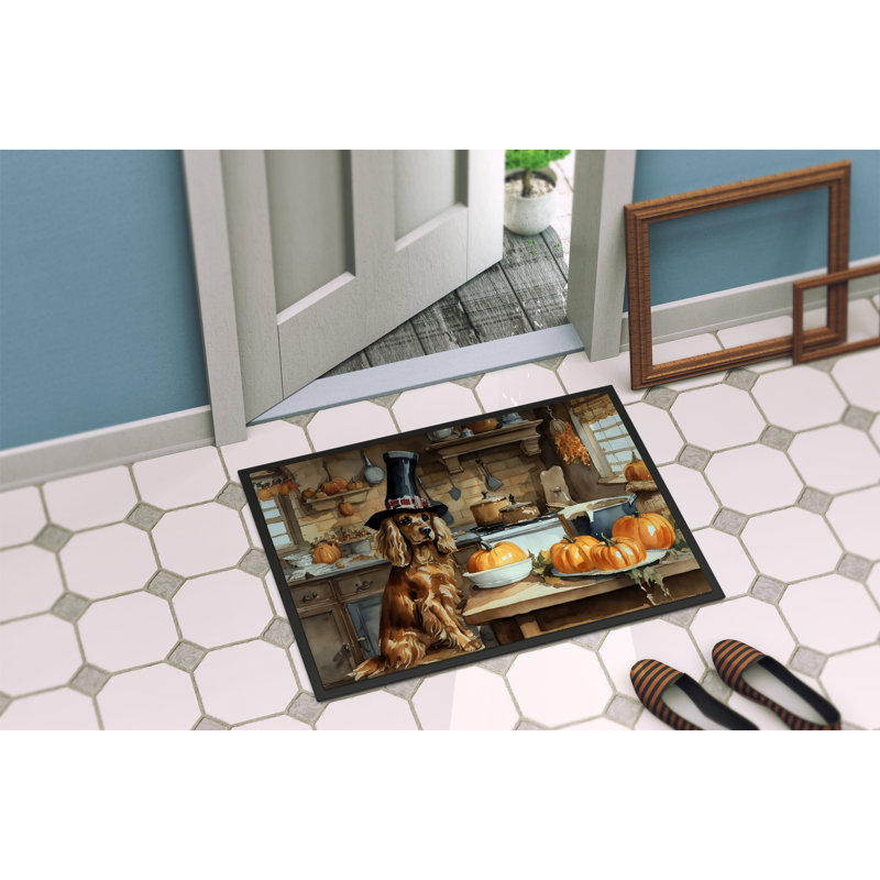Kirkenes Non-Slip Halloween Doormat, 24" W x 36" L