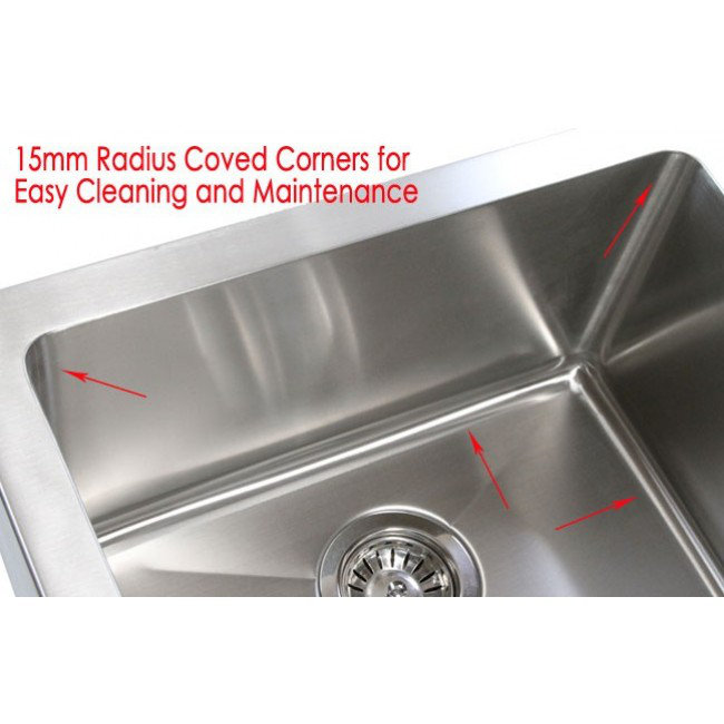 CozyBlock 30'' L Single Bowl Stainless Steel Kitchen Sink