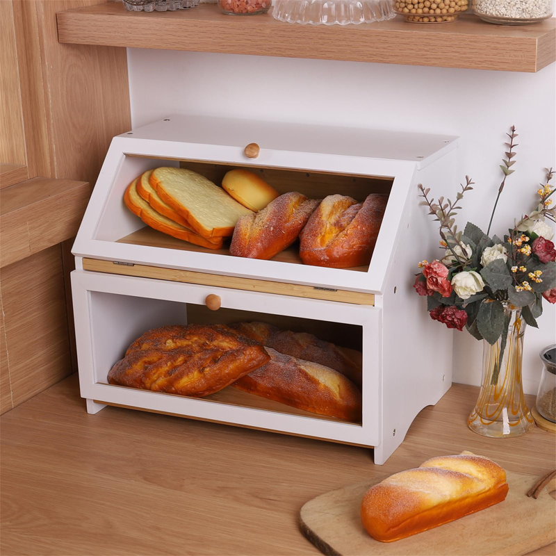 Thainara Wood Food Storage Container