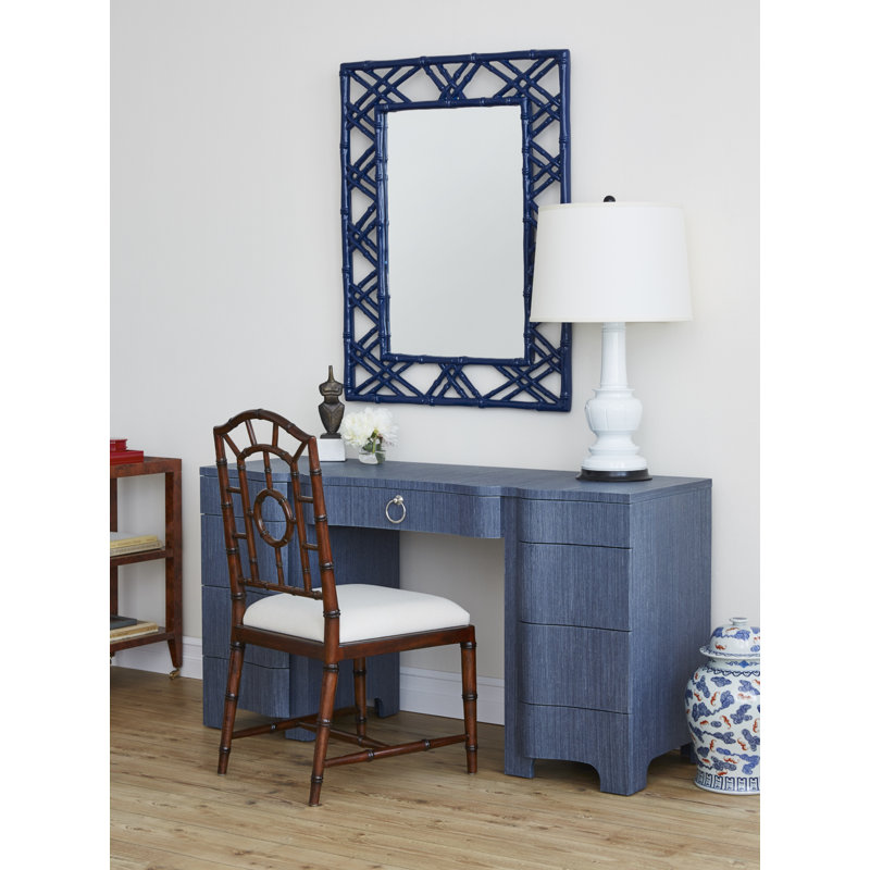 Claire Wall Mirror, Navy Blue