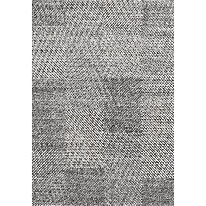 Jessiejames Geometric Indoor Rug, Rectangle 9'2" x 12'6"