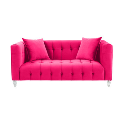 Doyon Velvet Loveseat