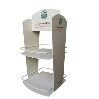 FixtureDisplays 2 Shelf Coffee Pod Storage