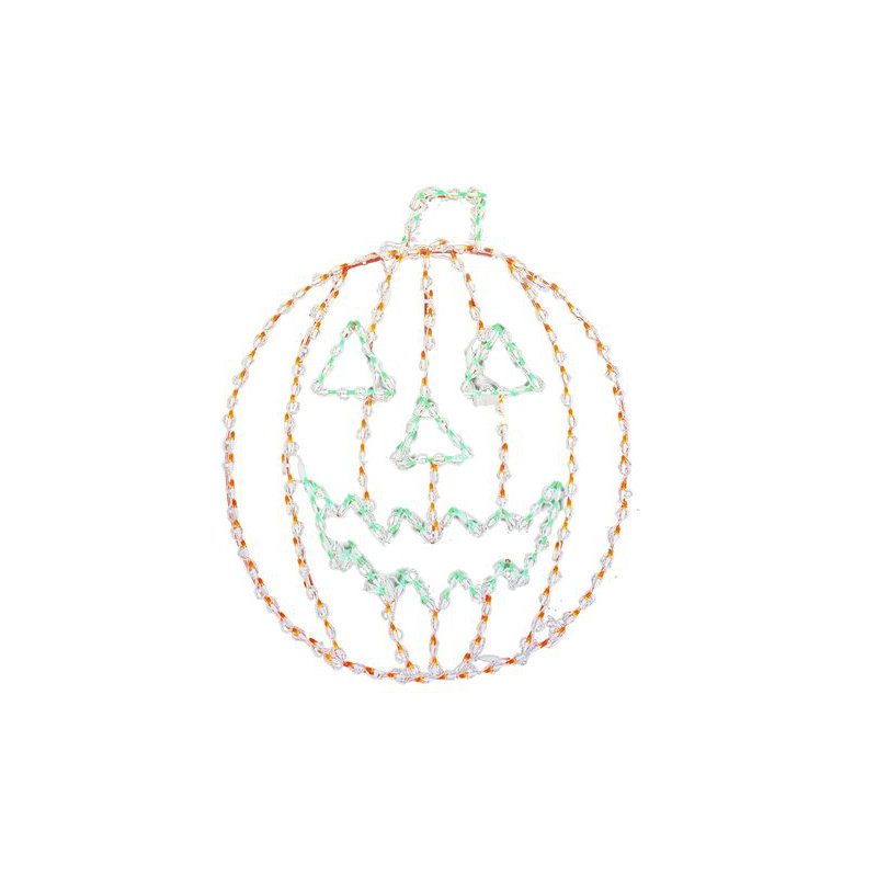 Figurine lumineuse citrouille d'Halloween