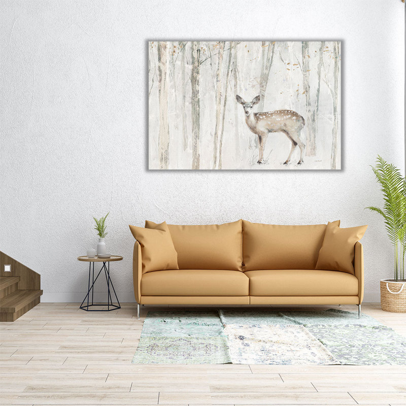 A Woodland Walk VII - reproduction d'art sur toile, H 24 po x l 36 po