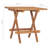 Dakota Fields 3 Piece Folding Patio Dining Set With Cushion Solid Teak Wood-151208928