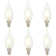 60 Watt Equivalent CA11 E12/Candelabra Dimmable LED Bulb