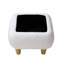 37cm Wide Rectangle Solid Colour Standard Ottoman