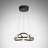 Adjustable Height Orbit Wave 4500/6500K LED Chandelier-1793692409