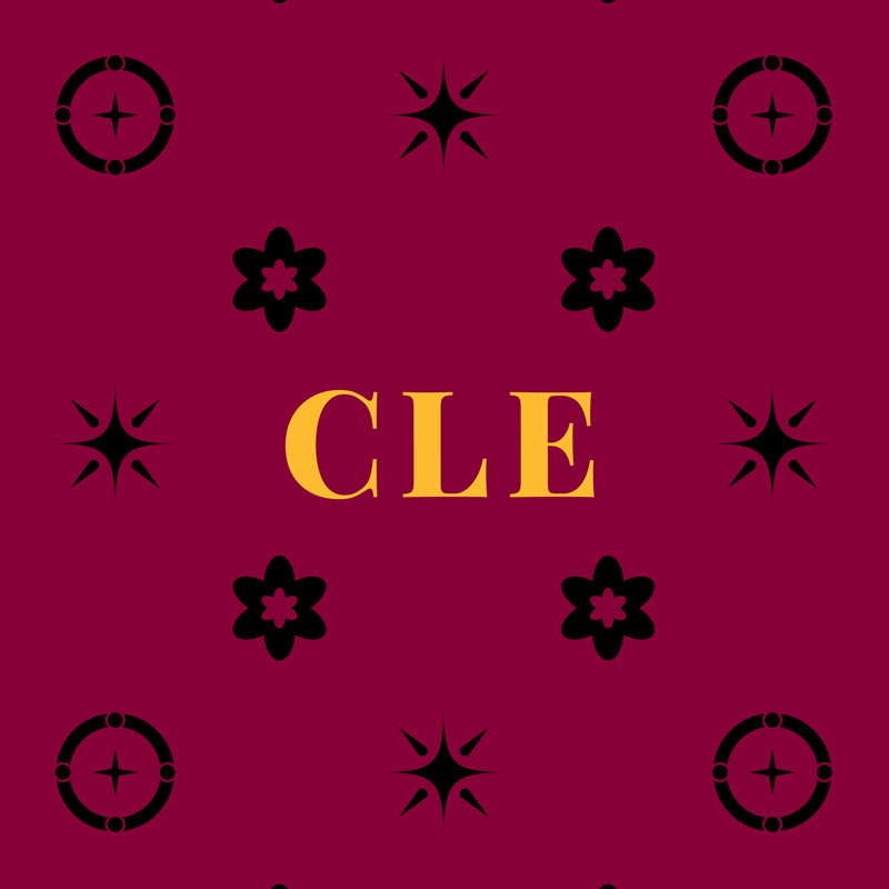 Oreiller Cleveland Basketball, Simple 39,5 po x 29,5 po, Rouge, or, noir, basketball de Cleveland, couleurs