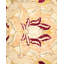 Tapis jaune / rouge traditionnel noué à la main de conception unique 8 pi 3 po x 10 pi 1 po Keenan