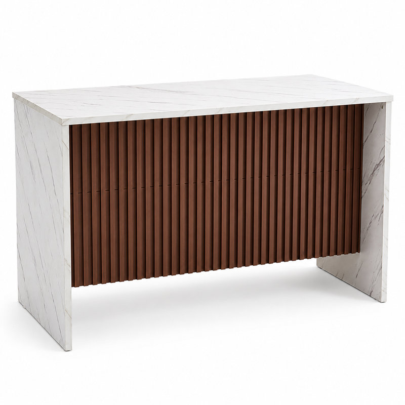 59" Rectangular Counter Height Dining Table, WFA-MBDT-WT-59