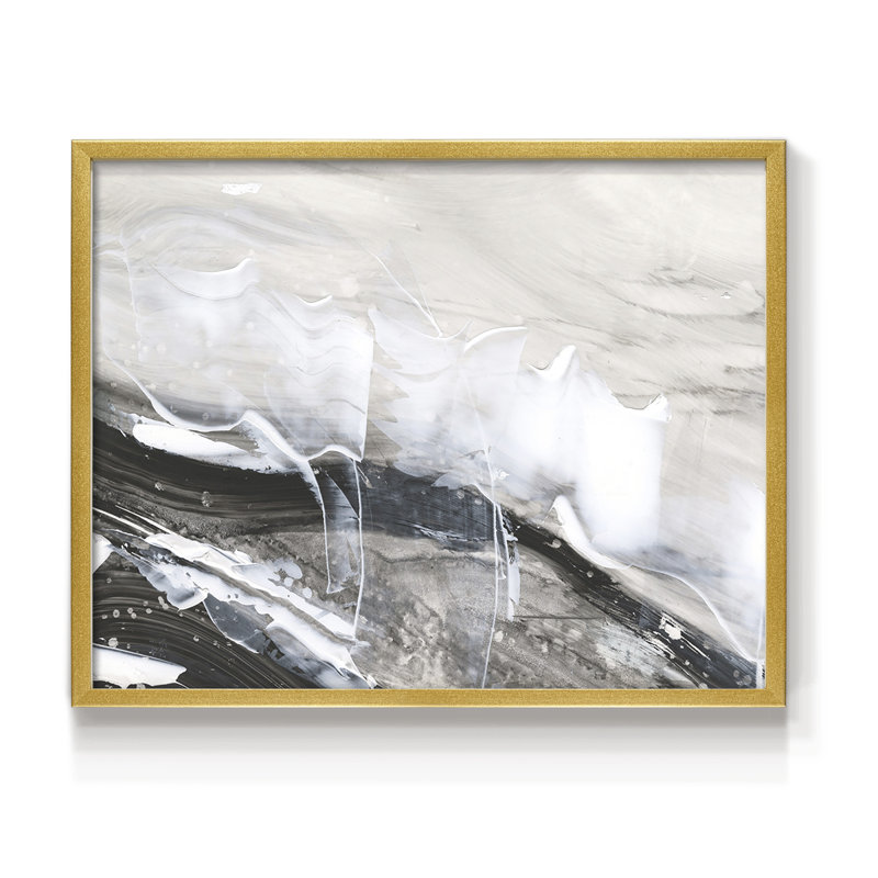Blizzard Conditions III -Framed Print - Restickable, 11" H x 14" W