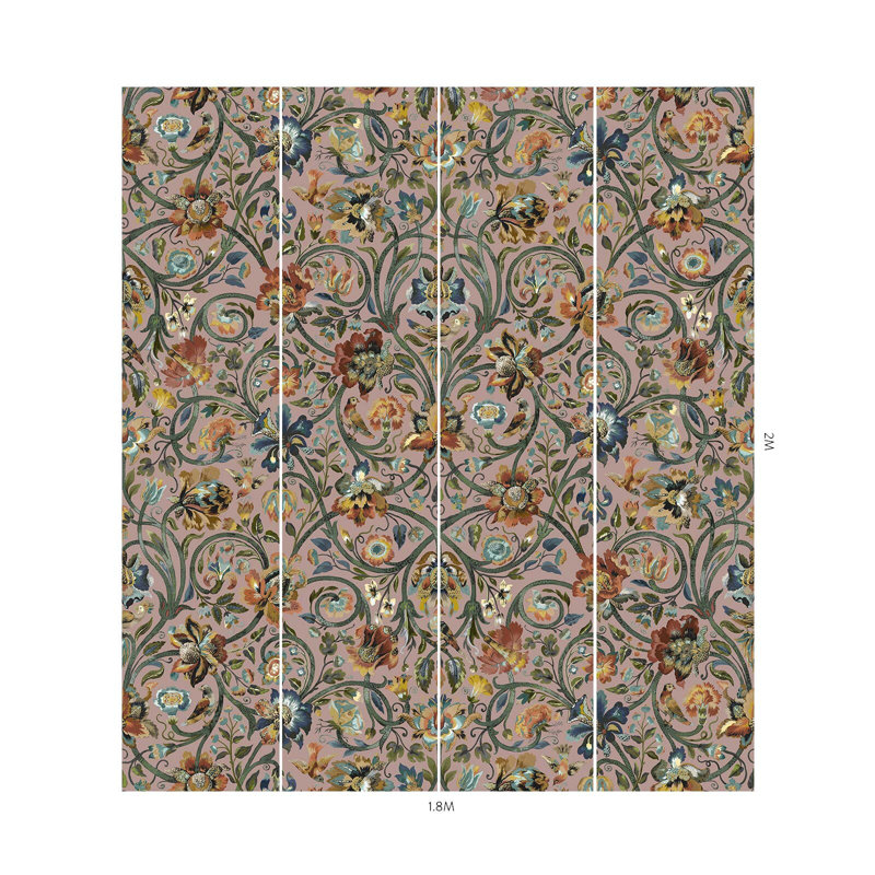 Jules Arch Iron Mirror, Antique Silver, 72" x 59"