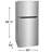 Frigidaire Gallery 20.0 Cu. Ft. Garage Ready Top Freezer Refrigerator-71115277