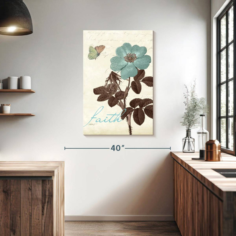 Harnek Touch Of Blue Faith, 39" H x 26" W