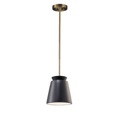 Luminaire suspendu en forme de dôme à 1 lumière Radiance