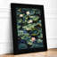 Water Lilies In Bloom Botanical - Print-1817326628-1817326625