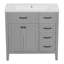 Armoire de salle de bain 36 po avec lavabo et tiroirs 36 po-841446402-841446407