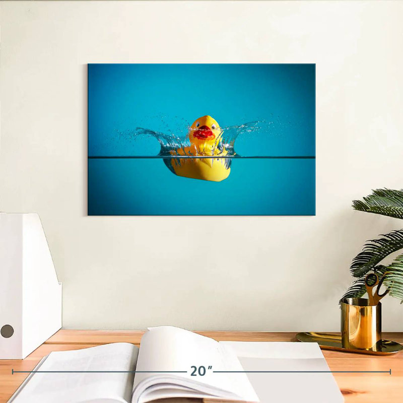 Ashelle Rubber Duck, 8" H x 12" W