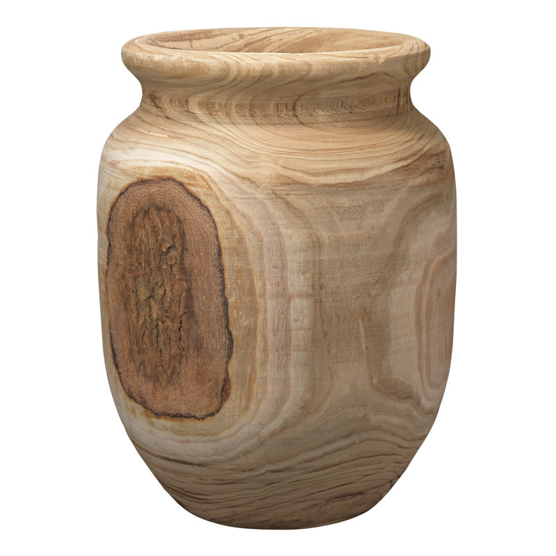 Handmade Wood Table Vase