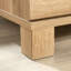 Classeur latéral brun avec conception rustique, fabrication, glissières de tiroir à pleine extension, verrouillage et installation rapide pour les petites surfaces, les espaces de bureau