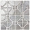 Hudson Moonbeam 11-7/8 In. X 11-7/8 In. Porcelain Mosaic Tile