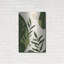 «Green Abstract Leaves No 2» par Andreas Magnusson, art mural en métal, 24 po x 36 po