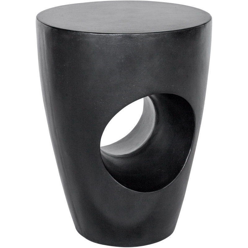 Aylard Accent Stool, Black