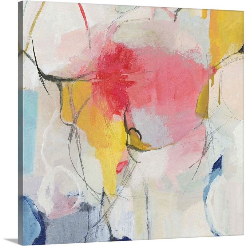 Impression sur toile, "Watermelon I" par PI studio, Toile tendue, H 20 po x l 20 po x P 1,25 po
