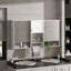 55 Inch Wall-Mount 3-in-1 Mirror Cabinet with Adjustable Shelf