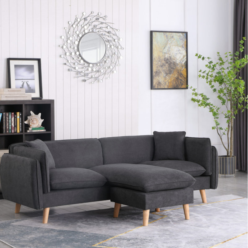 Canapé modulaire en tissu