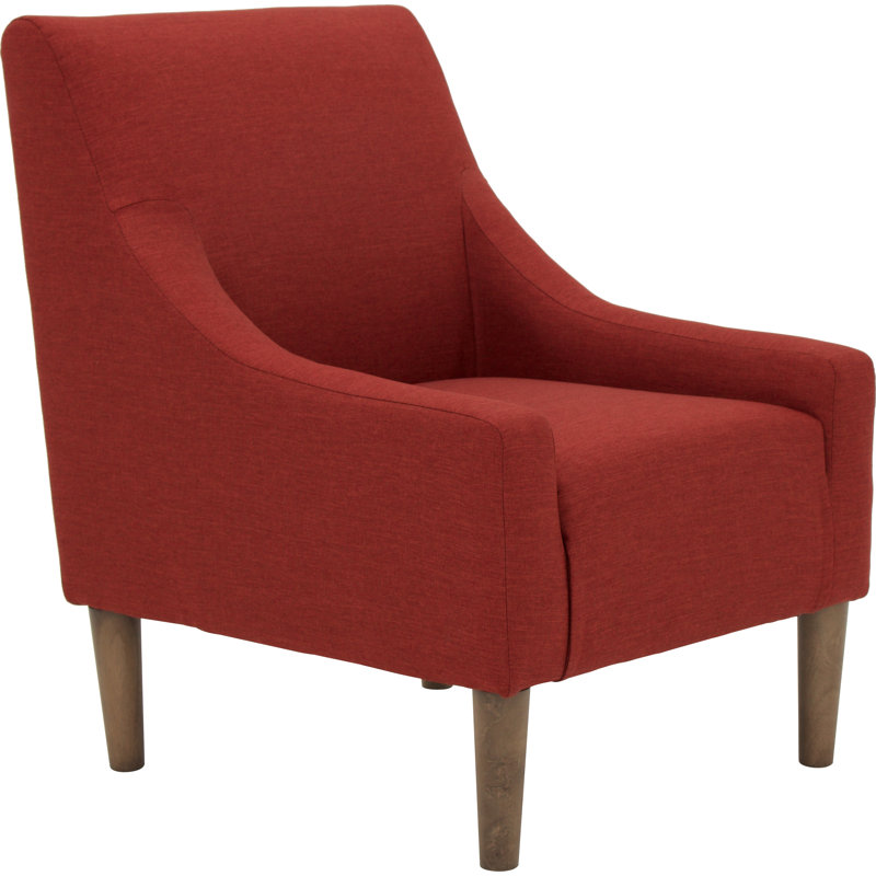 Fauteuil l 25,5 po en polyester, Gris Jitterbug