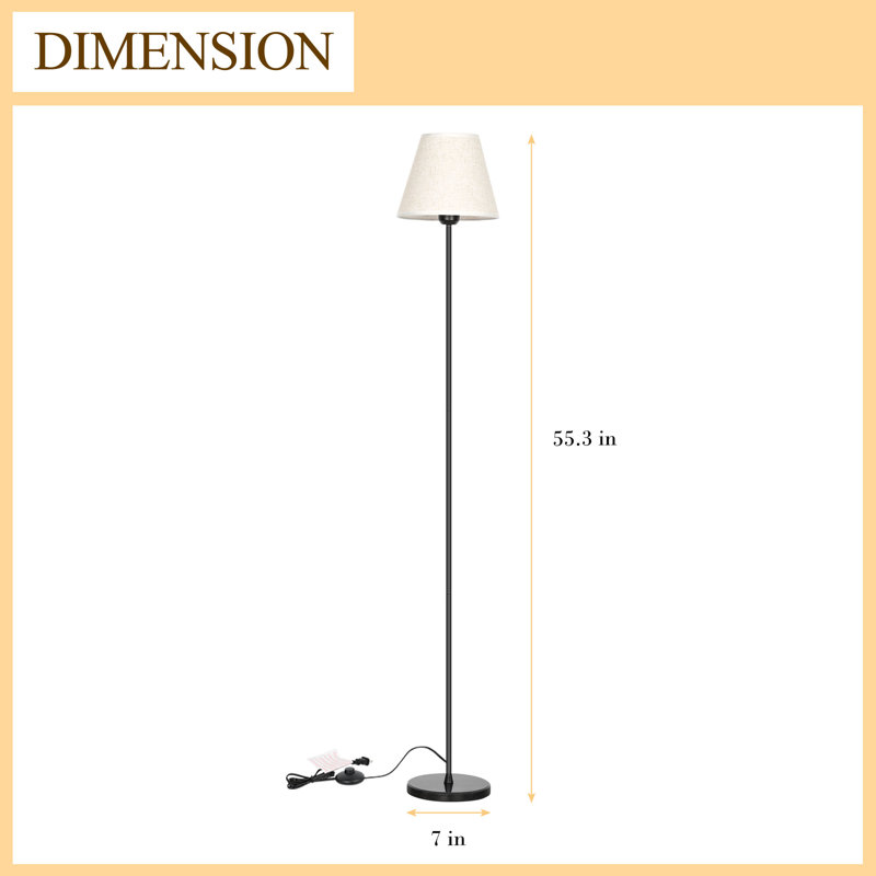 Lampe sur pied 55,3 "