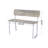 Modem 4 piece dining table set