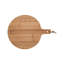 Oak Wood Round Cutting/Serving Board Withhandle