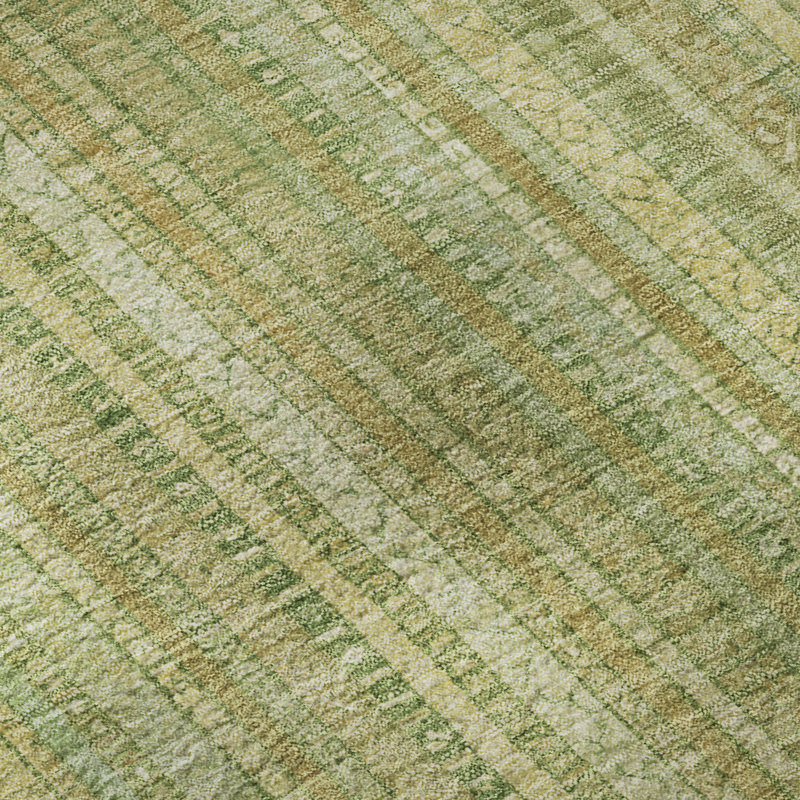Premium Machine Washable Filiberto AMF1655 Stripes Rug, Rectangle 9' x 12'