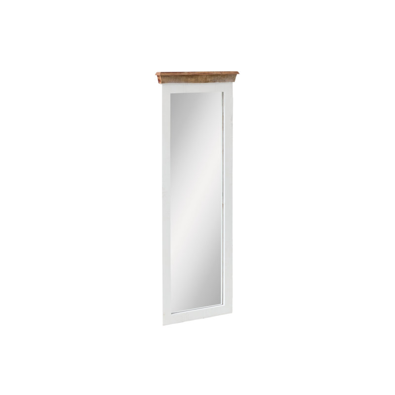 Camerton Wood Flat Wall Mirror