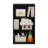 Barhorst Unfinished Bookcase-941888509