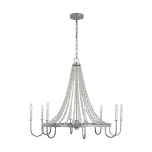 Leon 8 - Light Candle Style Classic / Traditional Chandelier