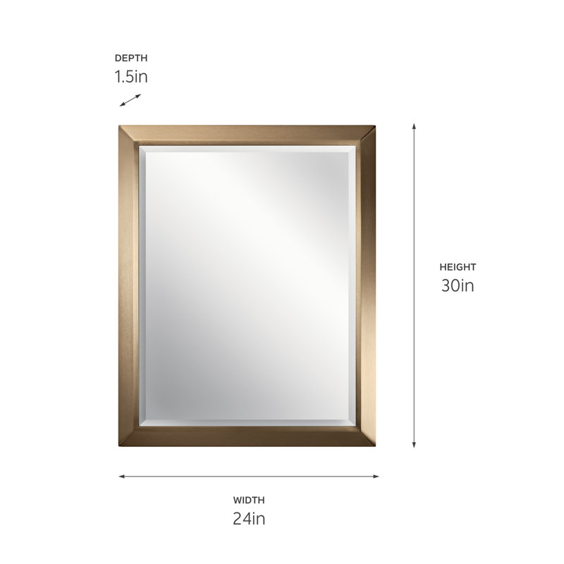24" Rectangular Mirror