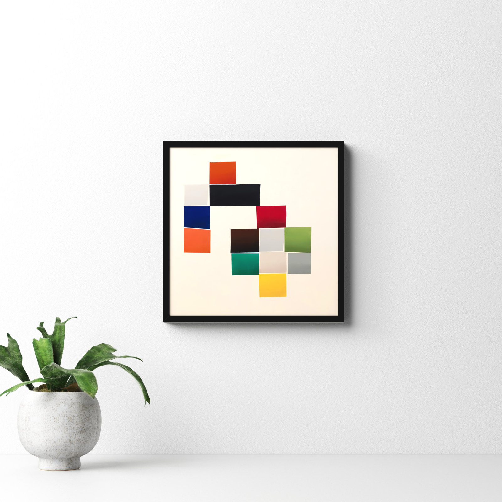 Jewels 3 by Lee Lessem, Black Framed, 16" W x 16" H