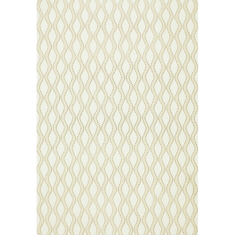 Ribbon Wave Wallpaper, Bone