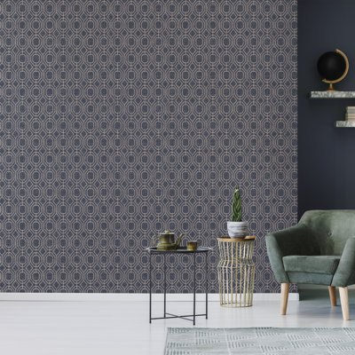 Superfresco Easy Luxe Geometric Wallpaper