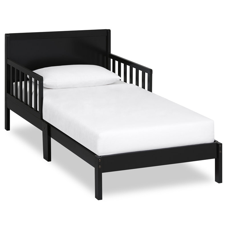 Lit en bois massif pour tout-petit Brookside par Dream On Me, Noir