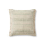 Striped Cotton Throw Pillow