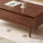 Retro design solid wood coffee table-102691526